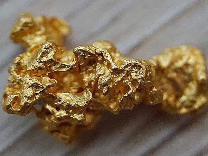 gold nugget art project